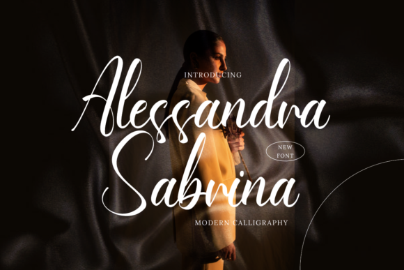 Alessandra Sabrina: A Delicate Script Font for Elegant Branding