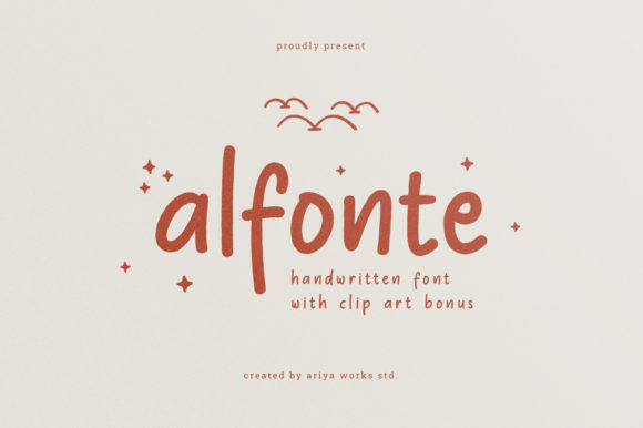 Alfonte: The Handwritten Script Font That Elevates Digital Marketing Design