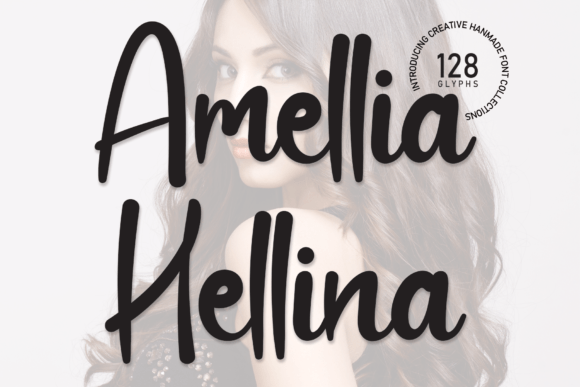 Amellia Hellina: A Sweet Script Font for Warm Editorial Touches