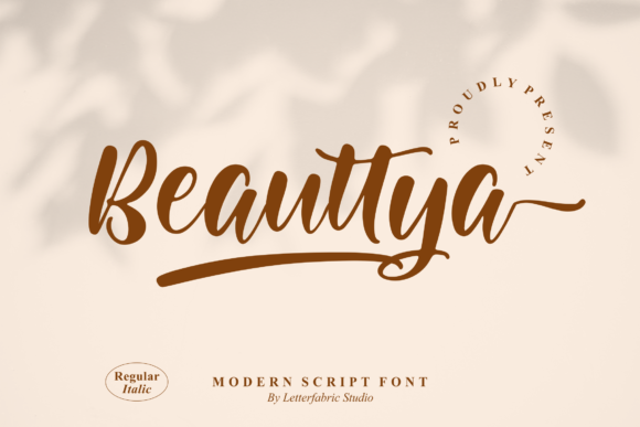 Beauttya: The Script Font That Elevates Campaign Visuals with Style and Clarity