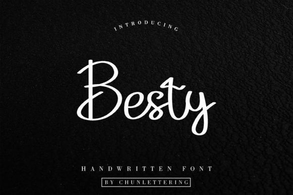 Besty: A Delicate Script Font for Elegant Branding Projects