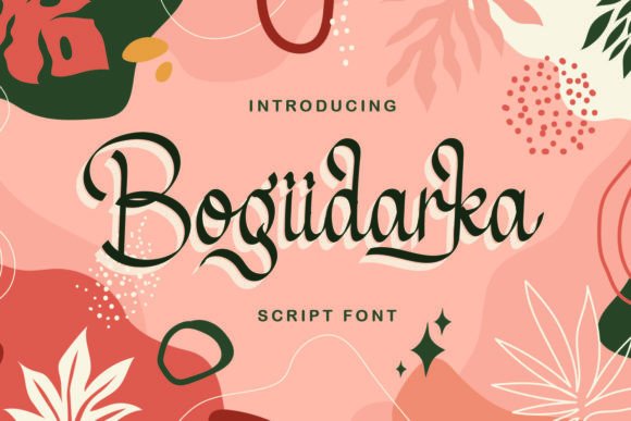 Bogiidarka: A Script Font That Elevates Campaign Typography