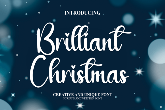 Brilliant Christmas: A Handwritten Font for Warm Editorial Touches