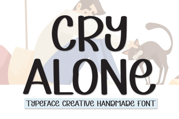 Cry Alone: A Sweet Handwritten Font for Modern Web Design Projects