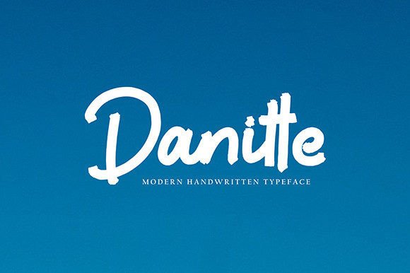 Dannite: A Modern Handwritten Font for Editorial and Digital Publishing