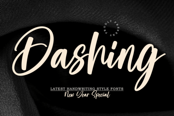 Dashing: A Handwritten Font for Elegant Web Design