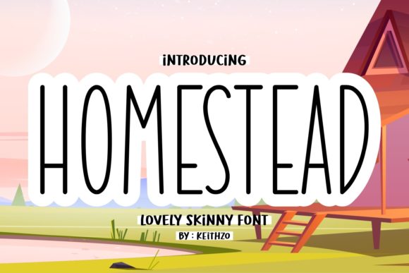 Homestead: A Refreshing Handwritten Font for Modern Branding Projects