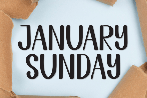 January Sunday: A Handwritten Font That Brings Charm to Every Maker’s Project