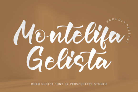 Making Magic with Montelifa Gelista: A Bold Script Font for Crafters and Sellers