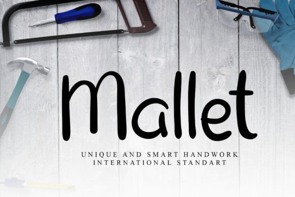 Mallet: A Handwritten Font That Adds Elegance to Every Maker’s Design