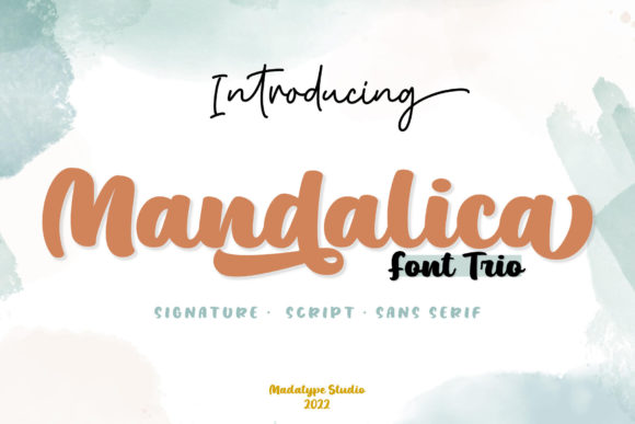 Mandalica: A Playful Handwritten Font for Modern Web and Digital Design