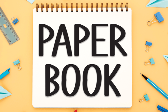 Paper Book: A Handwritten Font for Modern Campaign Design
