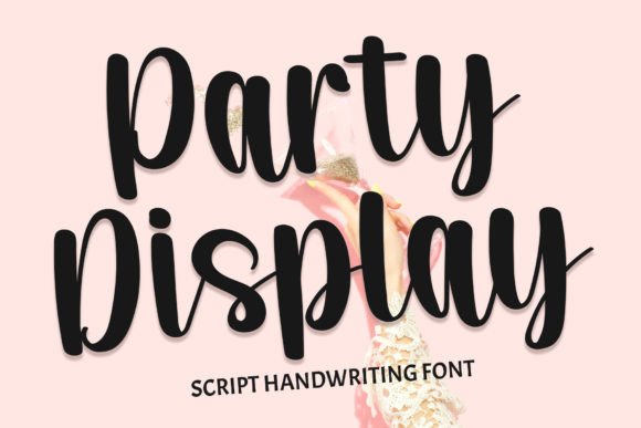 Party Display Font: Adding Joy to Handmade Product Design