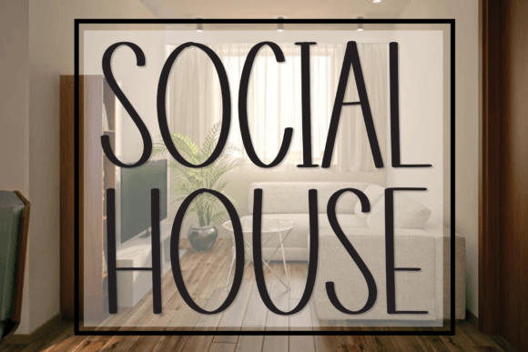 Social House: A Handwritten Font That Brings Personality to Every Product