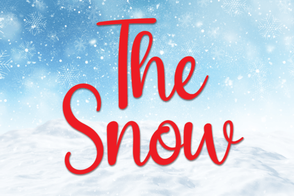 The Snow: A Joyful Handwritten Font for Campaigns That Connect