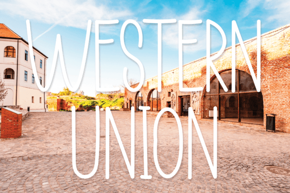 Western Union: A Sweet, Handwritten Font for Polished Branding