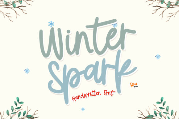 Winter Spark Font: A Cozy Touch for Your Small Business Branding